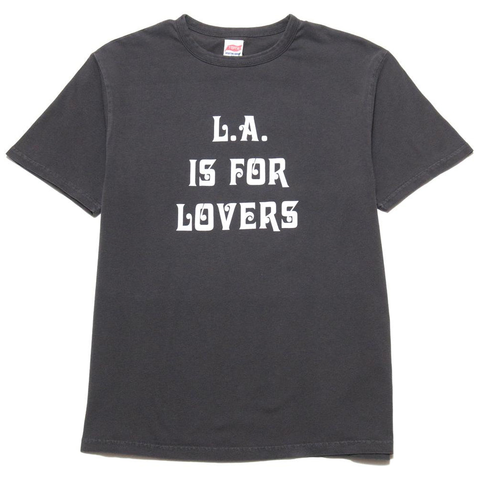 TSPTR Lovers Tee Pigment Black at shoplostfound, front