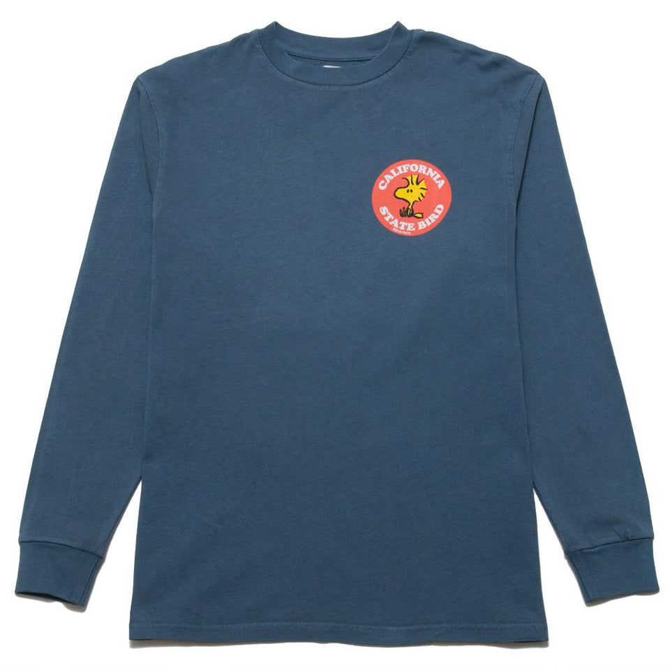 TSPTR Statebird LS Tee Pigment Navy at shoplostfound, front