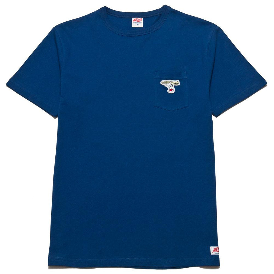 TSPTR Surf's Up! Sun Fade Pocket Tee Royal Blue at shoplostfound, front