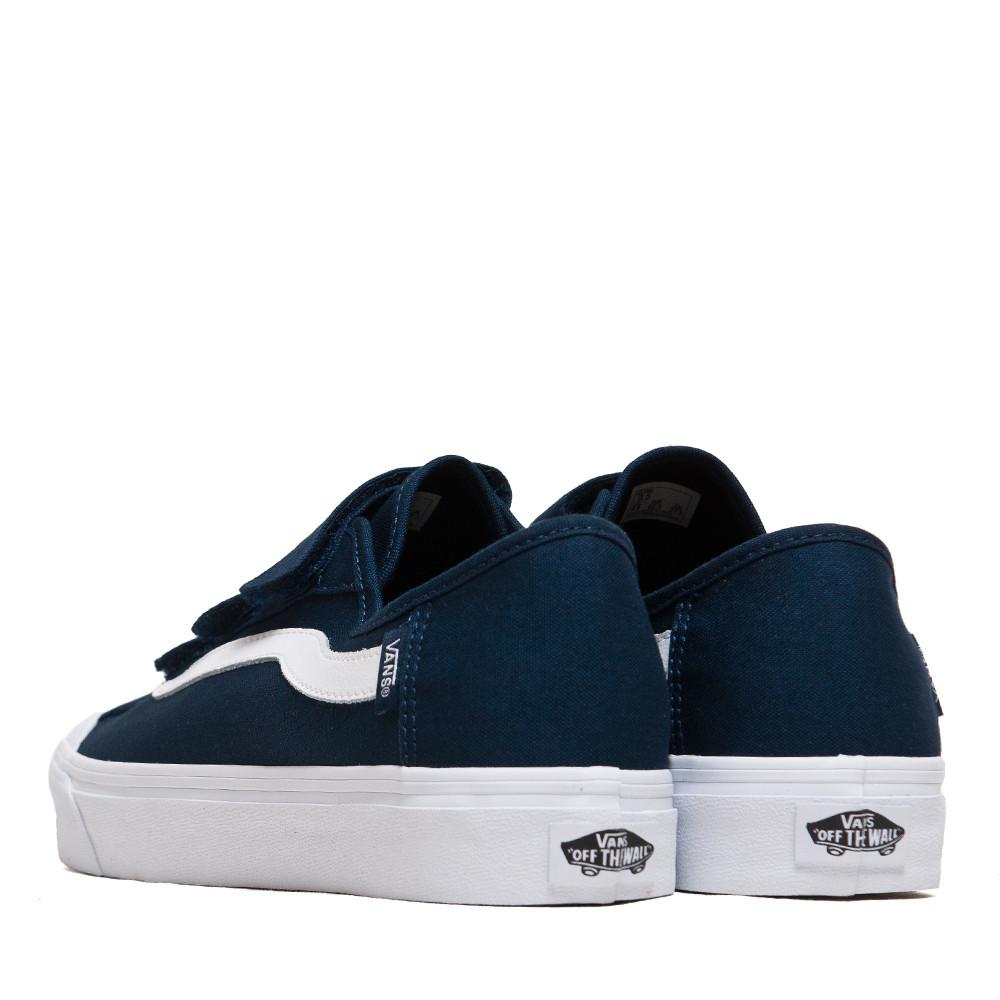 Vans Black Ball Priz Dress Blue/White at shoplostfound, back