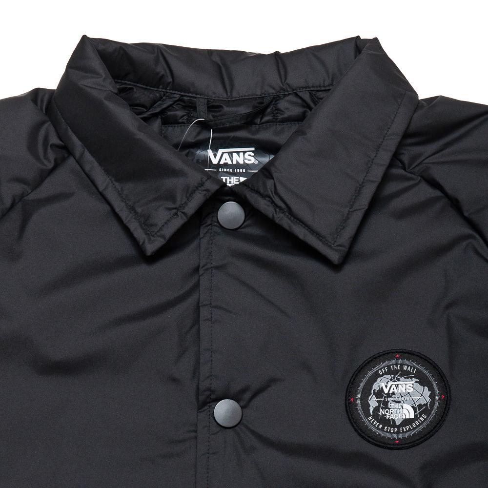 Vans x The North Face ThermoBall™ Torrey Jacket Black at shoplostfound, neck