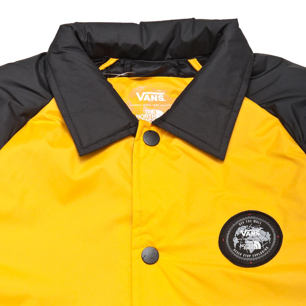 Vans x The North Face ThermoBall™ Torrey Jacket Yellow at shoplostfound, neck