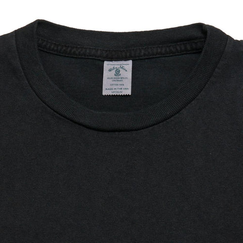 Velva Sheen Pigment Dyed Pocket T-Shirt Charcoal at shoplostfound, front