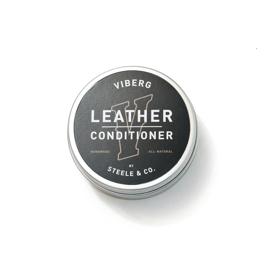 Viberg Leather Conditioner at shoplostfound in Toronto, branded tin case