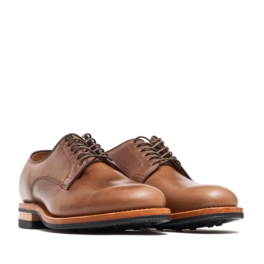 Viberg Natural Chromexcel Derby Shoe at shoplostfound, 45