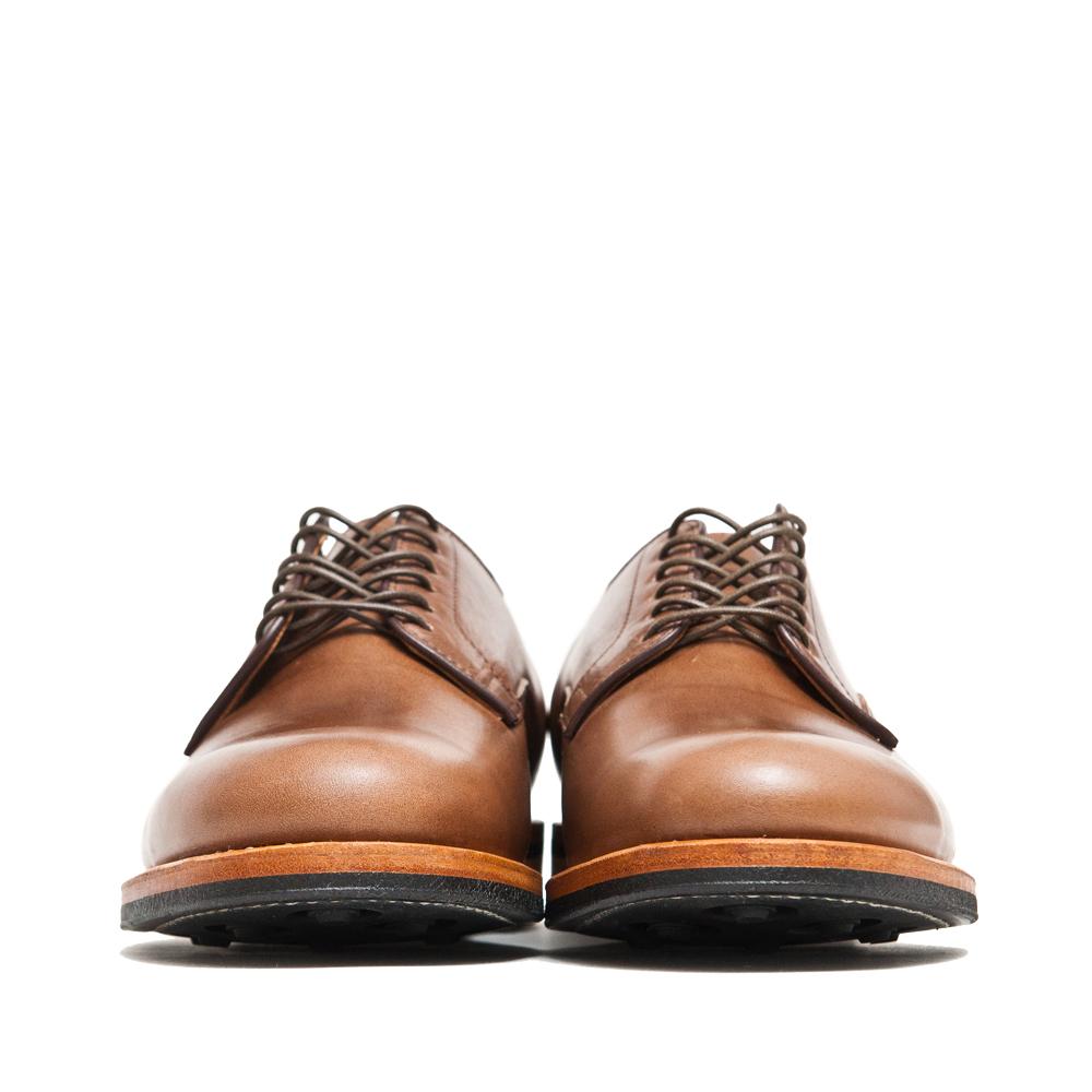 Viberg Natural Chromexcel Derby Shoe at shoplostfound, front