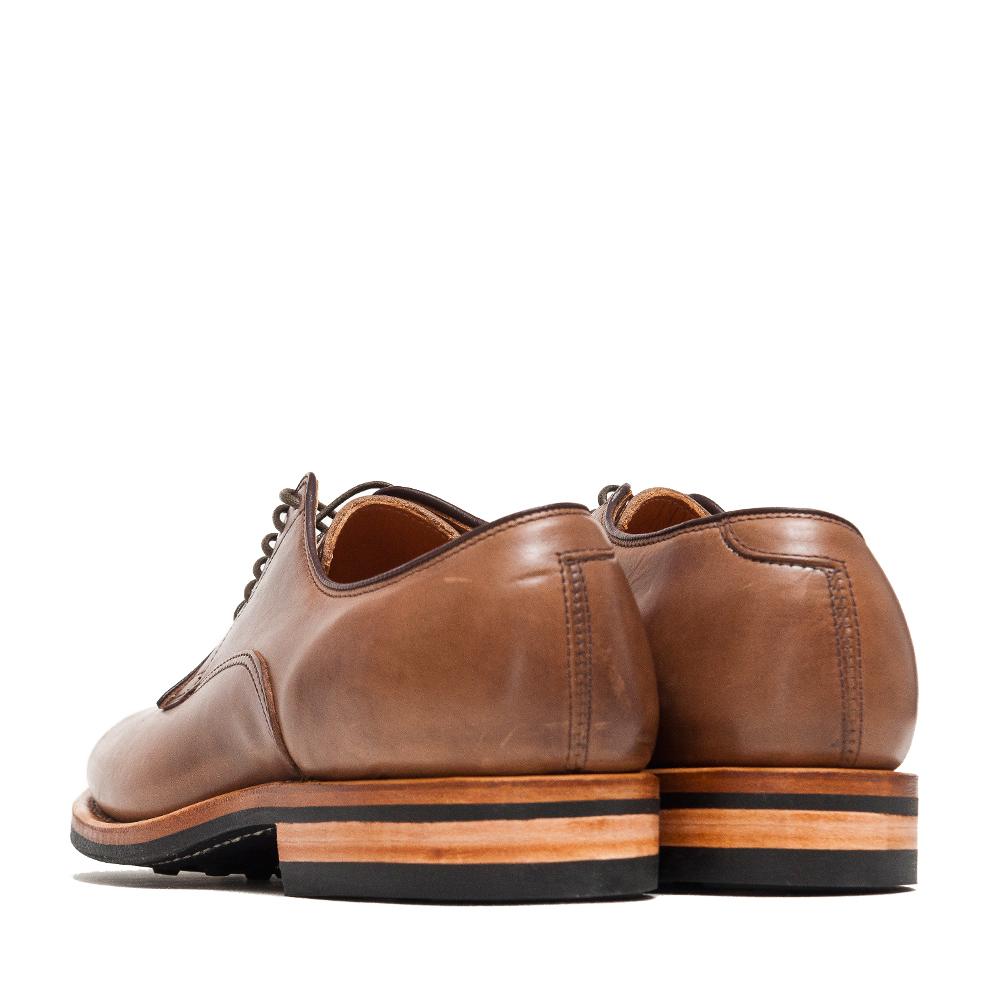 Viberg Natural Chromexcel Derby Shoe at shoplostfound, back