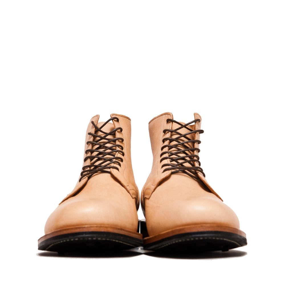 Viberg Natural Kangaroo Service Boot at shoplostfound, front