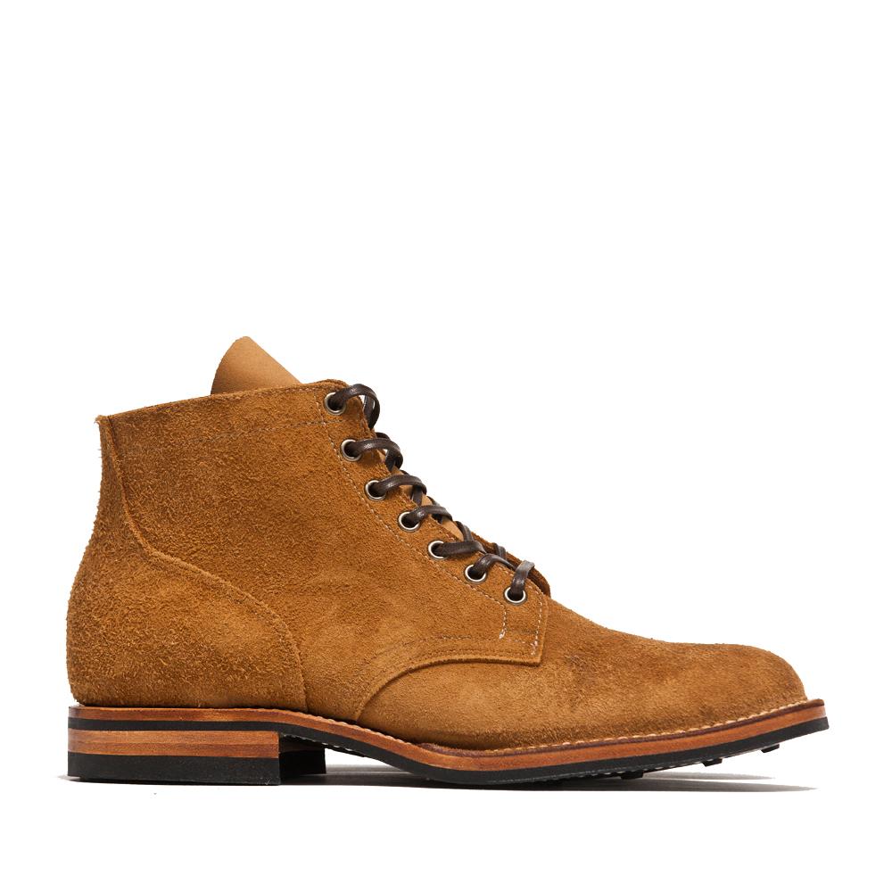 Viberg Sand Nubuck Service Boot at shoplostfound, side