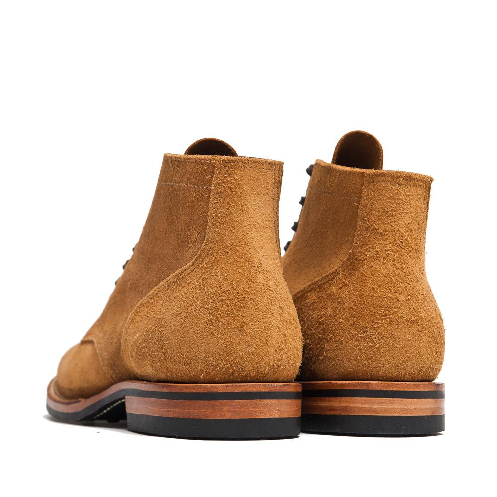 Viberg Sand Nubuck Service Boot at shoplostfound, back