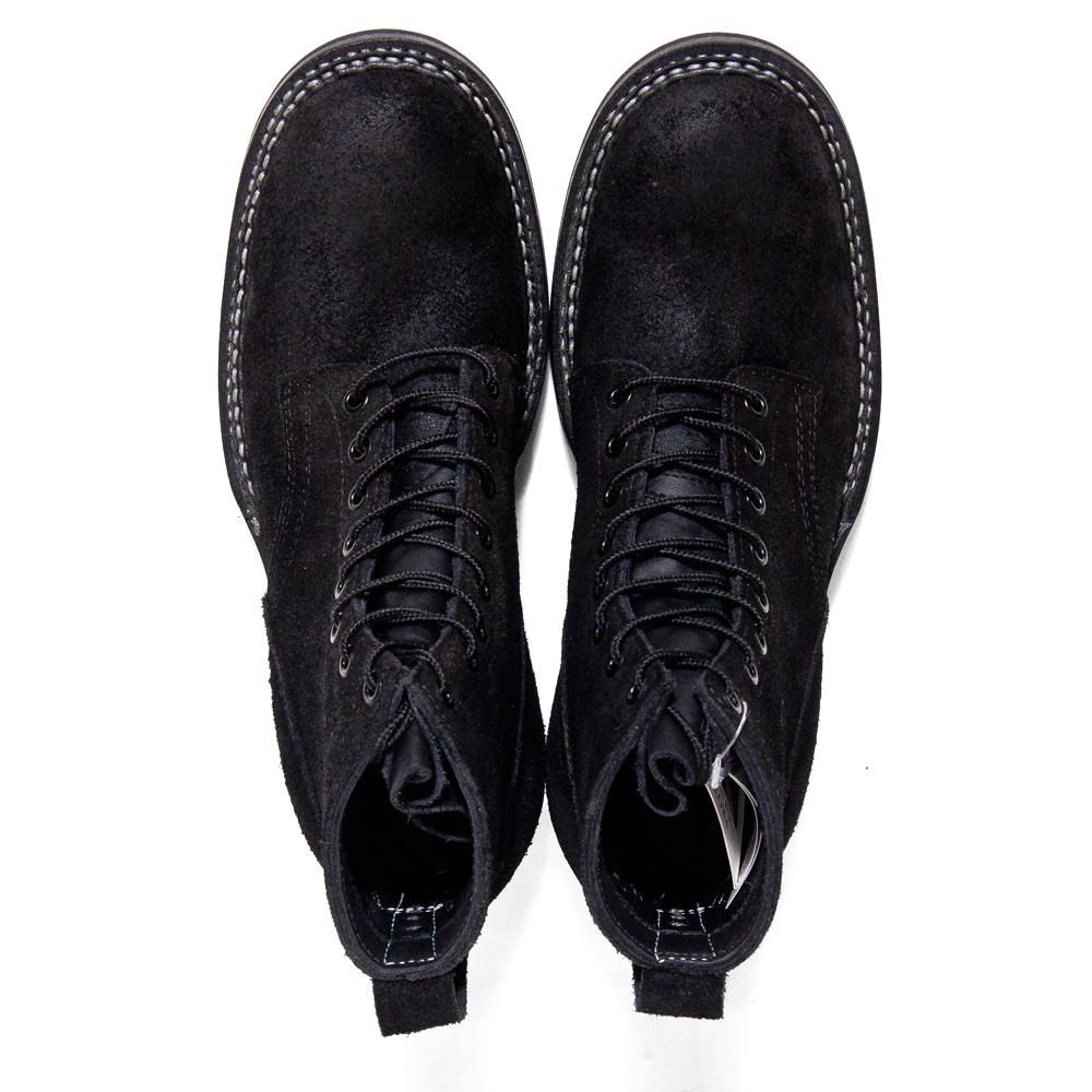 White's Smoke Jumper Oiled Black Roughout at shoplostfound, top