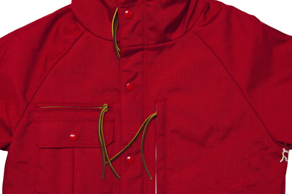 Woolrich Woolen Mills Ballistic Parka Red