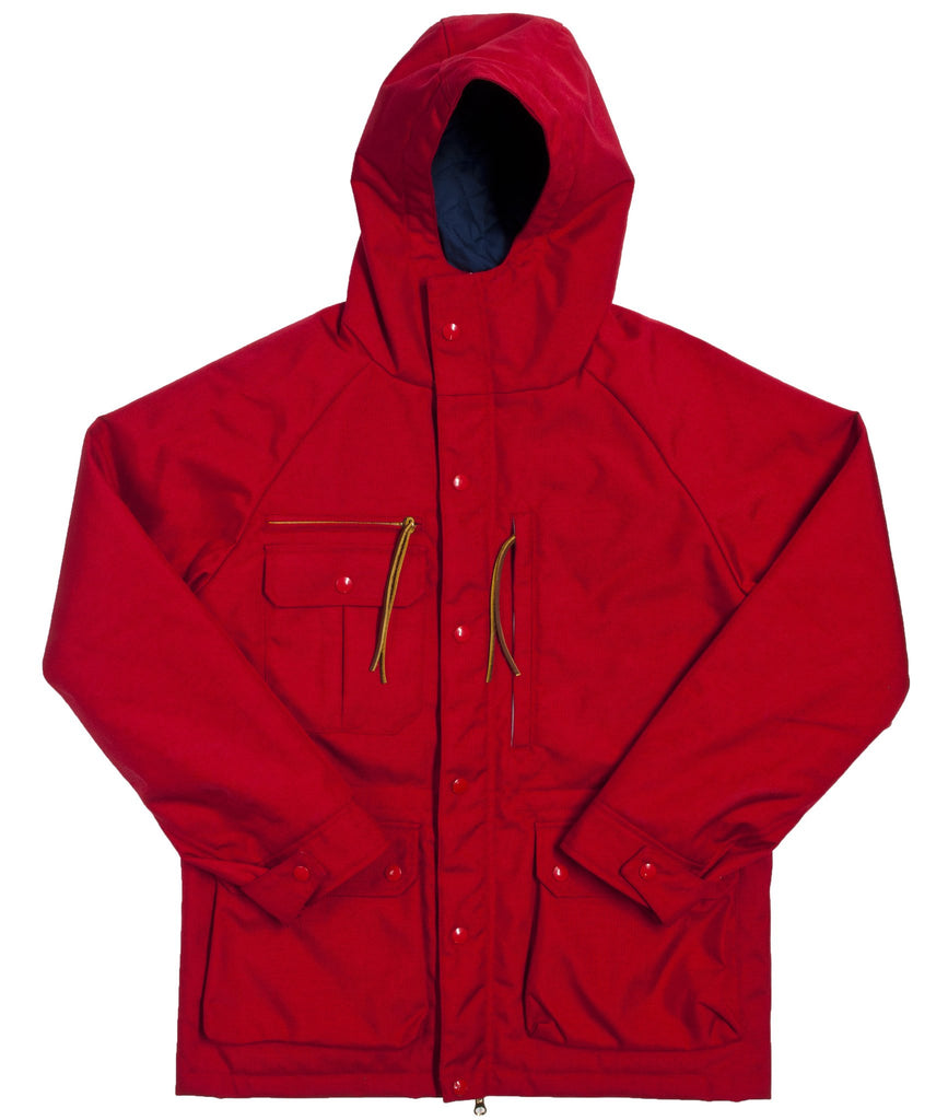 Woolrich Woolen Mills Ballistic Parka Red